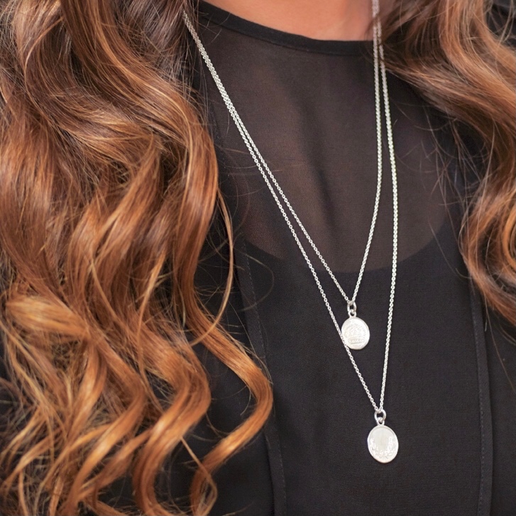 QUARTER NECKLACE Rondine