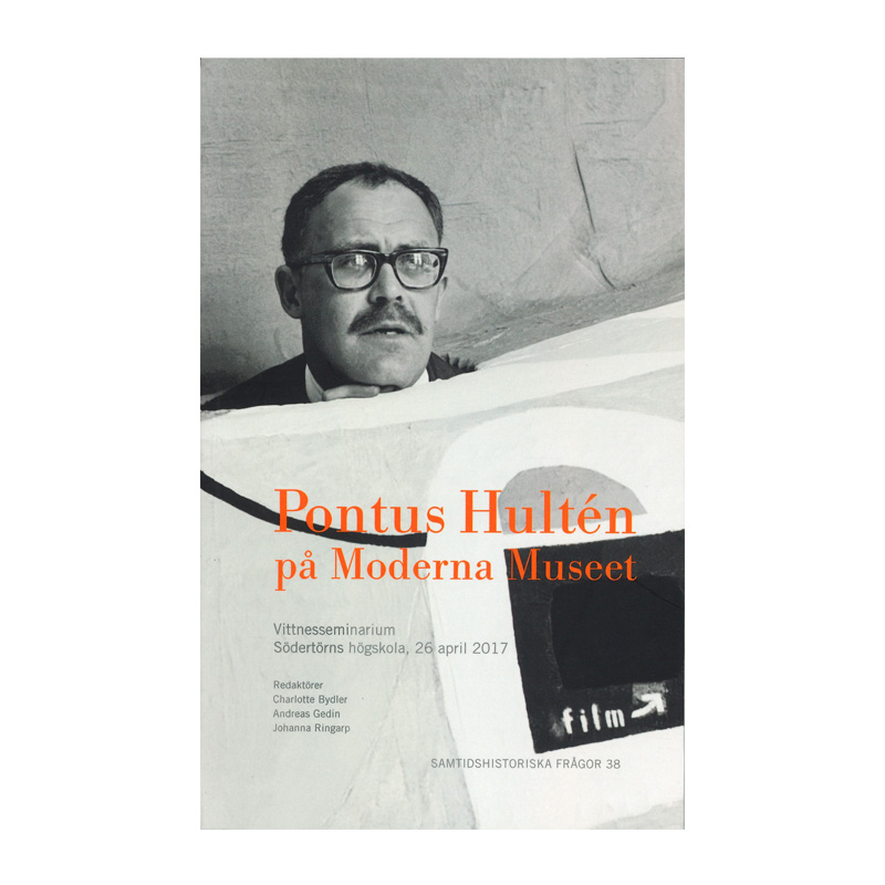 Pontus Hulten på Moderna Museet
