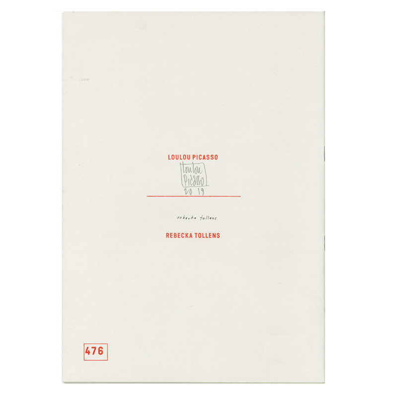 Rebecka Tollens / Loulou Picasso: Duo Zine 2 [signed] - 2