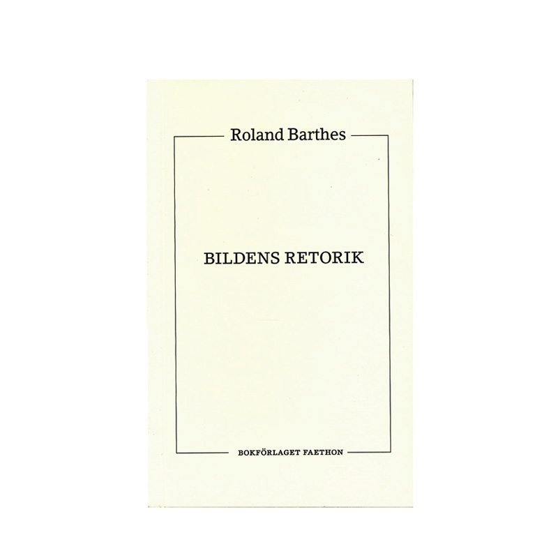 Roland Barthes: Bildens retorik