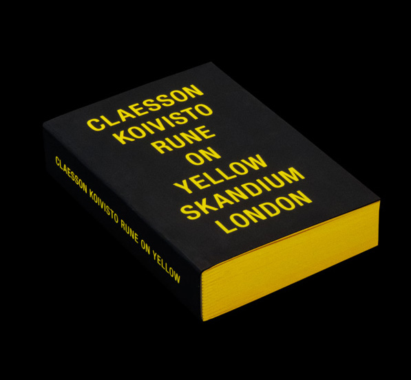Claesson Koivisto Rune: On Yellow [signed]