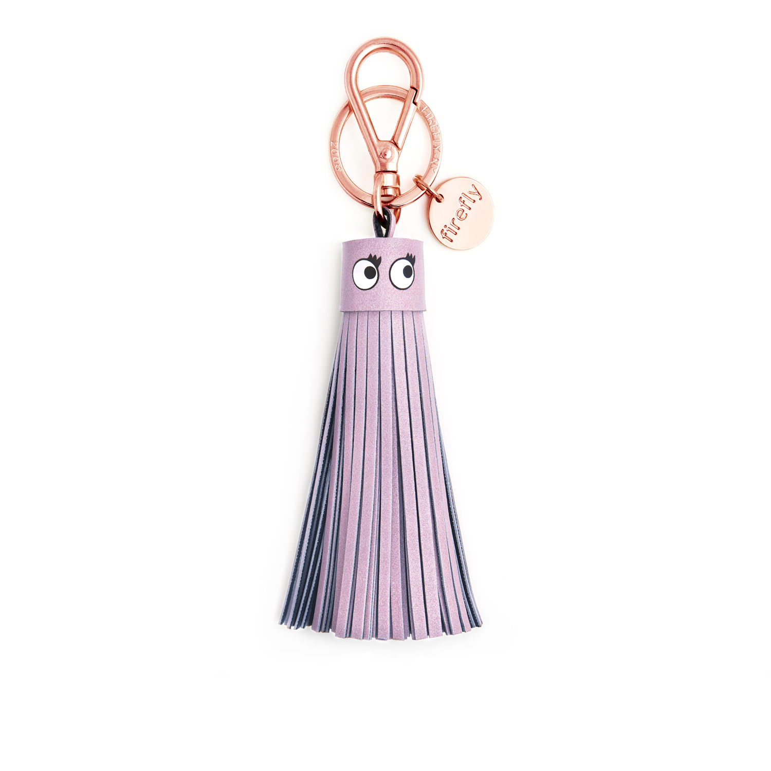Soft Tassel Reflector - Lilac "Eye See You"