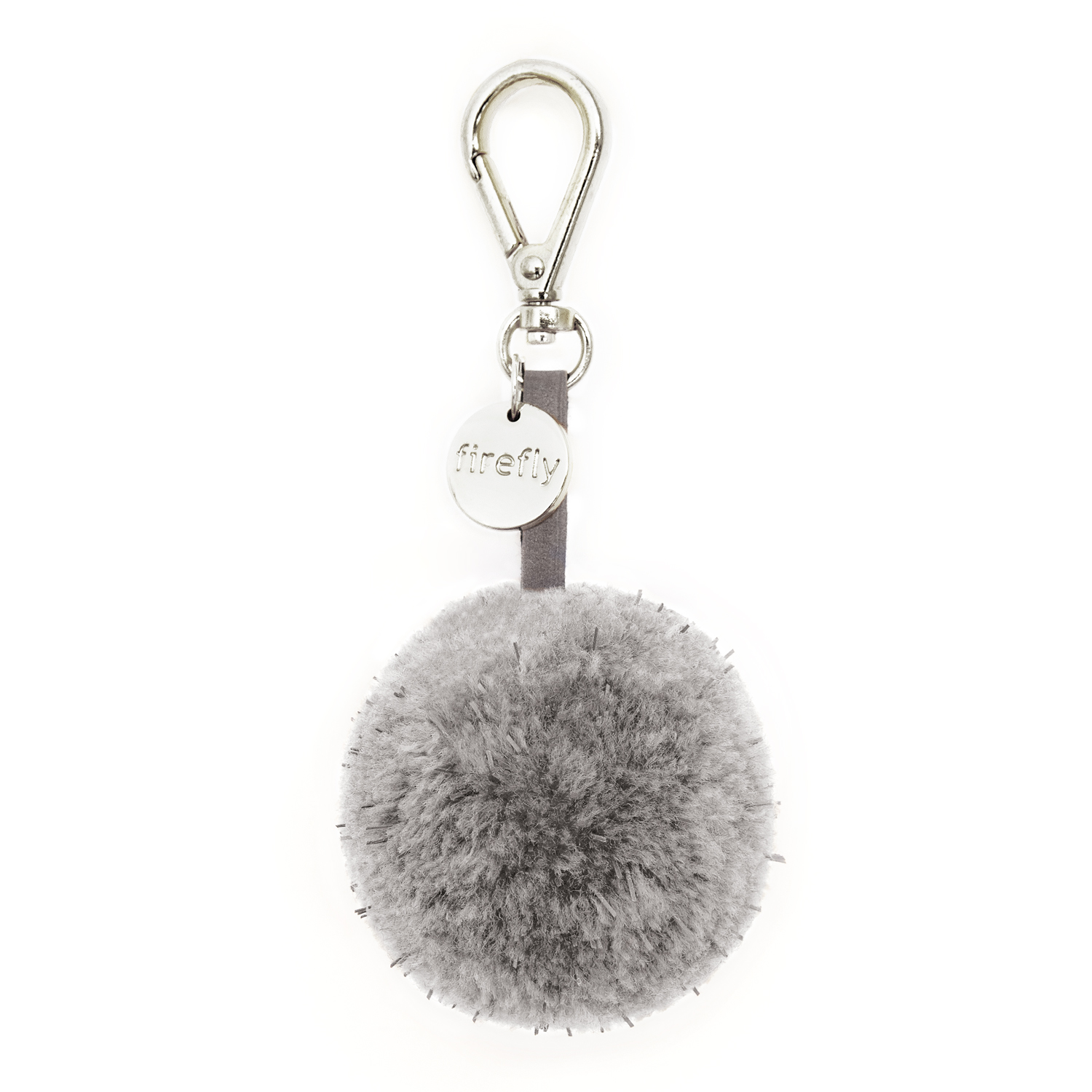 Reflekterande Pom Pom - Dove Grey 