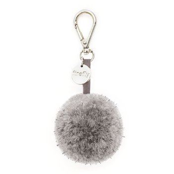 Reflekterande Pom Pom - Dove Grey 