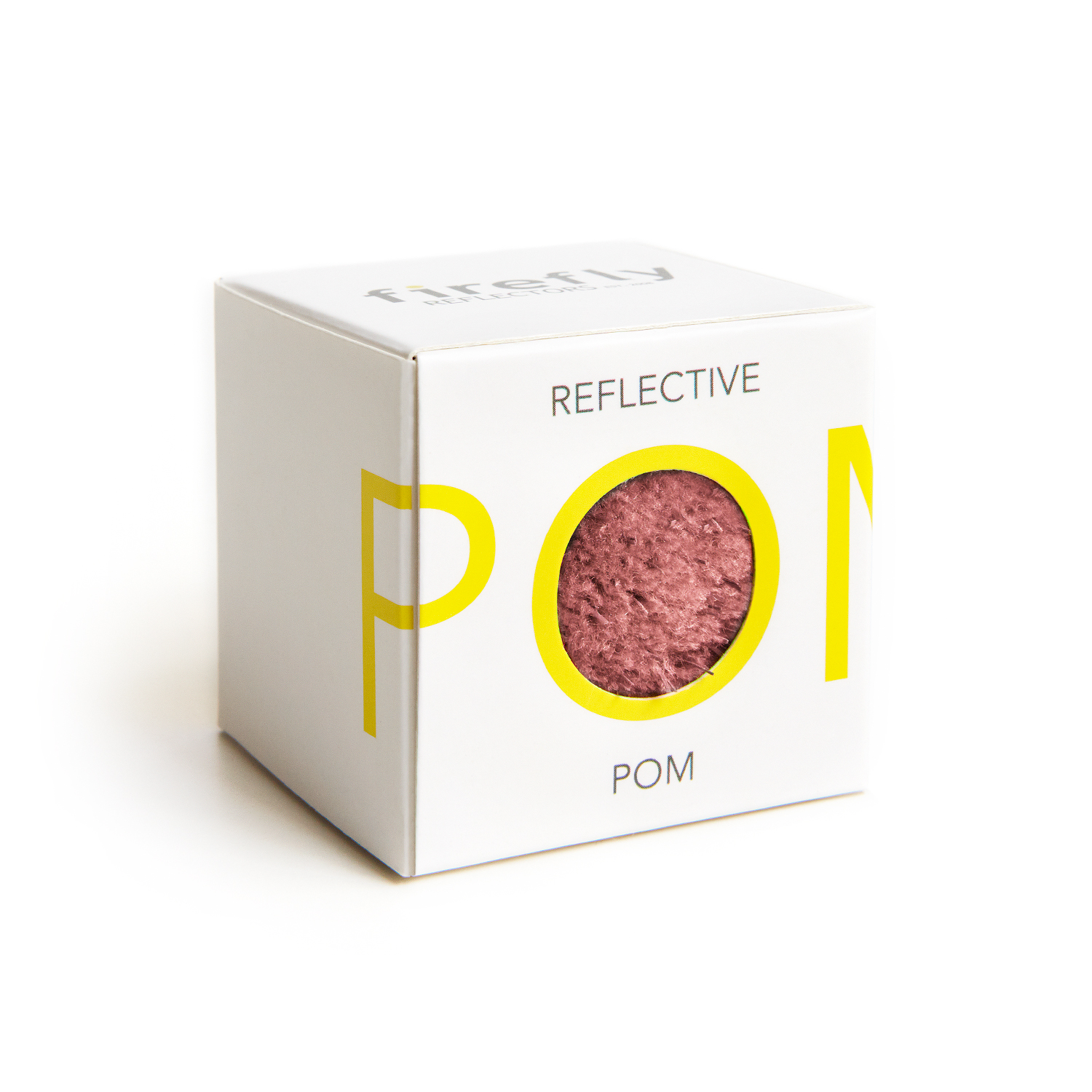 Reflekterande Pom Pom - Rose - 4