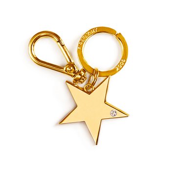Star  Bag Charm - Gold