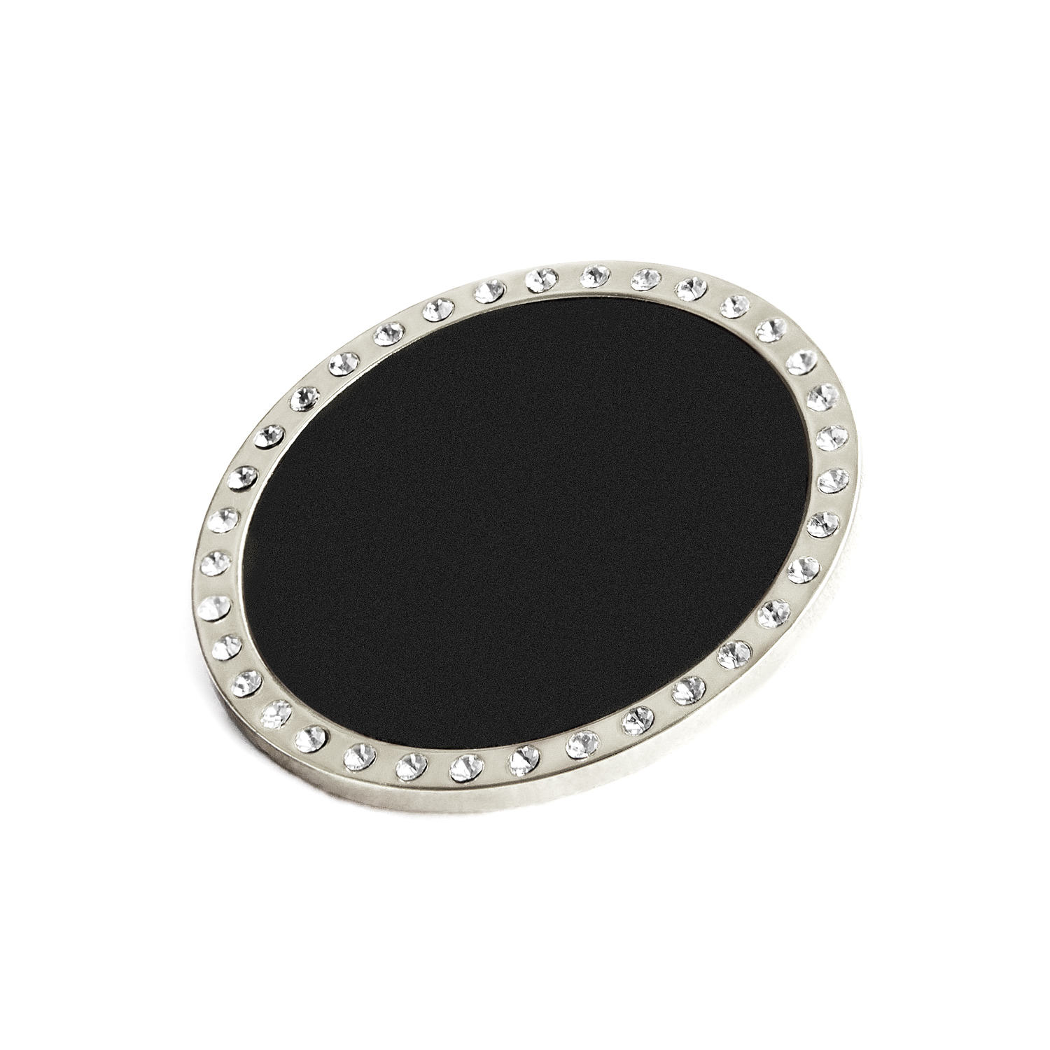 Reflexbrosch med stenar /Silver