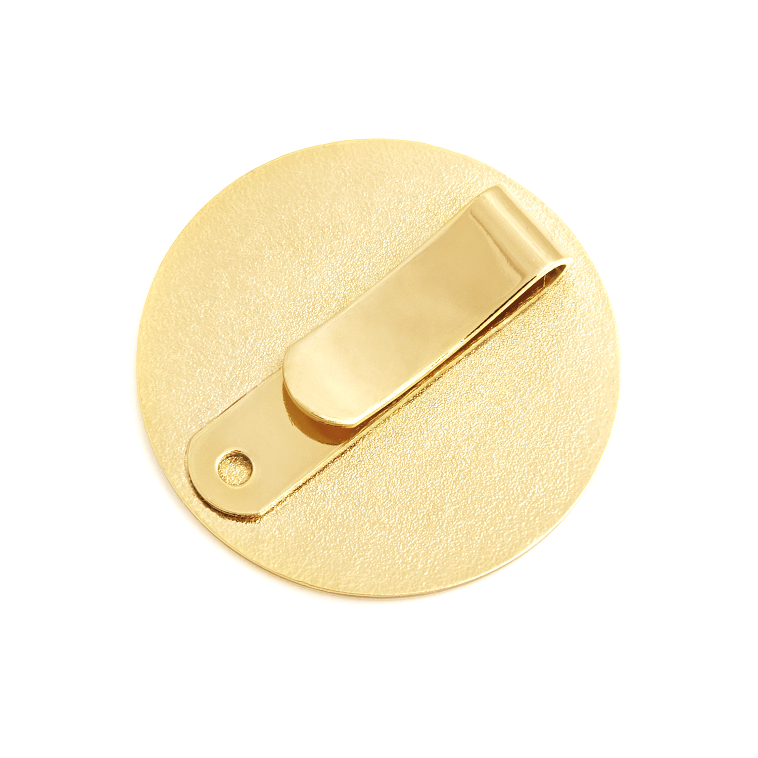 Reflexbrosch med stenar /Guld - 3