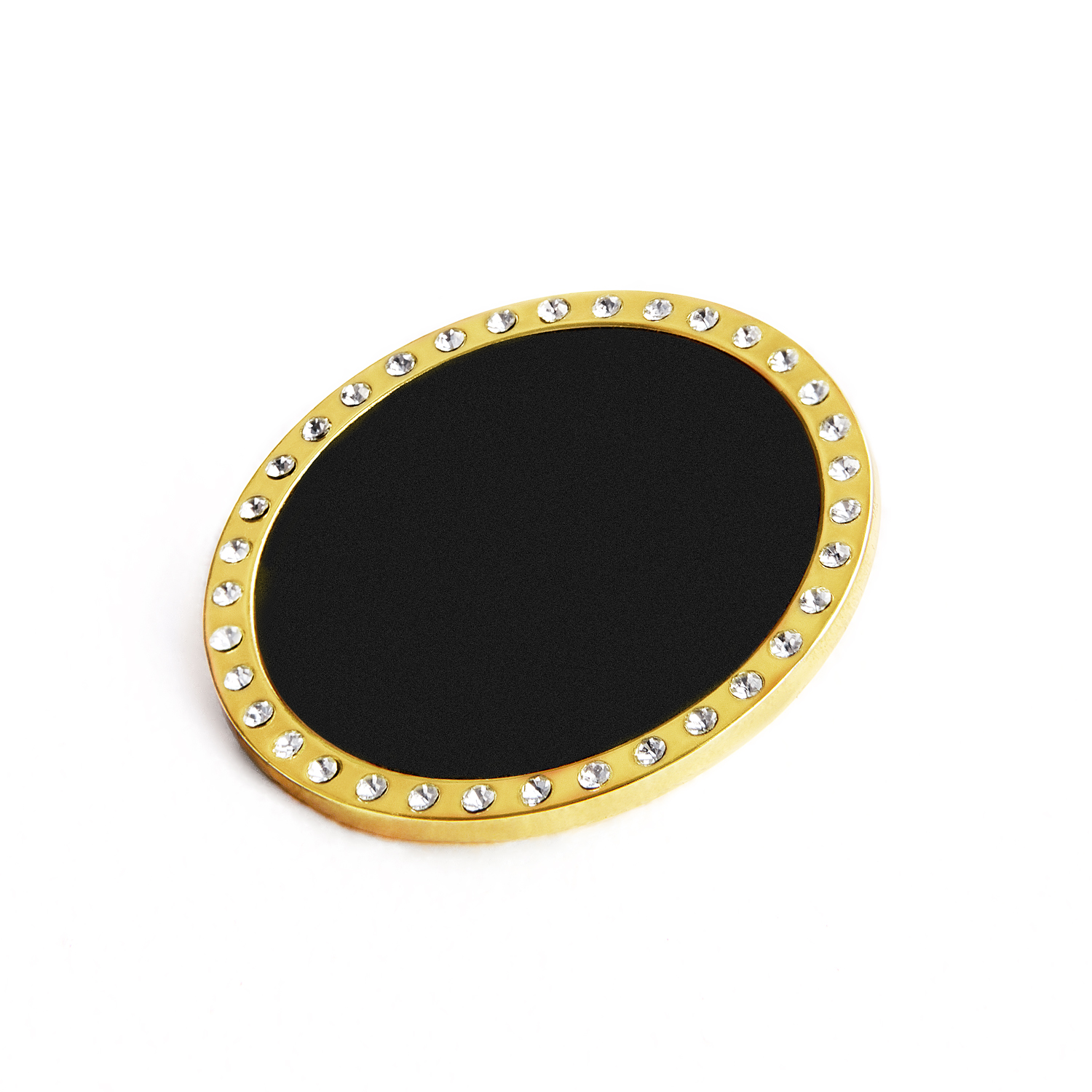 Reflexbrosch med stenar /Guld