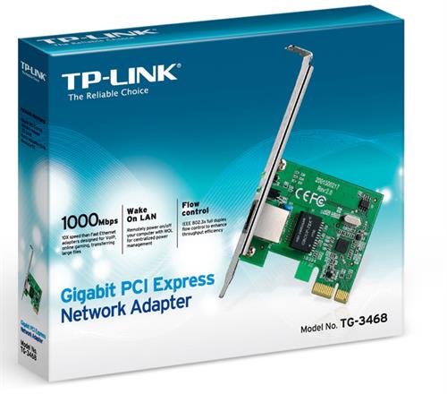 TP-Link TG-3468 Gigabit PCI-E Network adapter