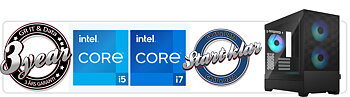 GR Multimedia i76  stationär dator | Intel Core Ultra 7| 16GB DDR5 RAM | 1TB SSD | Ljuddämpad | 3 års garanti 