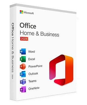  Microsoft Office Home & Business 2024 (PC & Mac) - All Languages Elektronisk