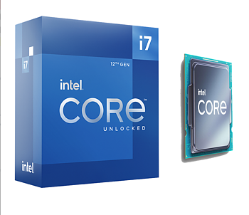Intel Core i7 12700KF, Core: 12/20, 3.6-5.0GHz, 25MB, unlocked, LGA1700 - NO COOLER - NO Graphics - 
