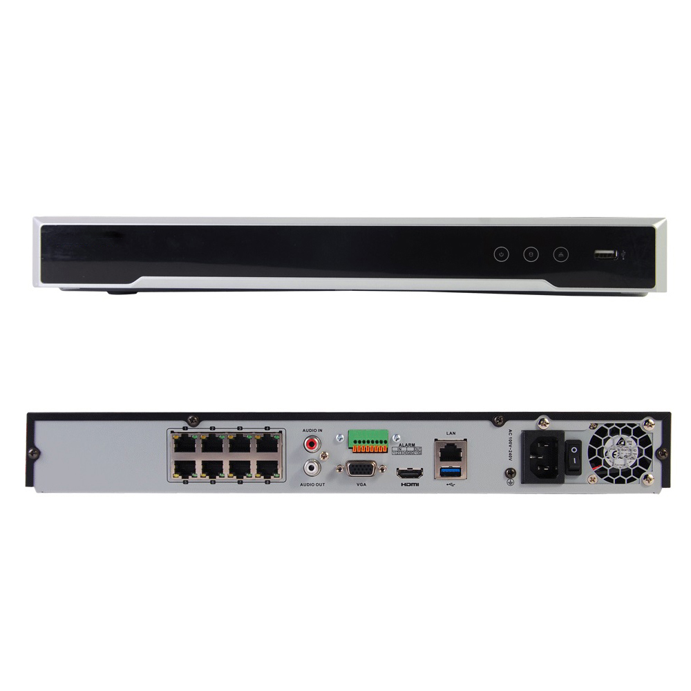 HIKVISION DS-7616NI-K2 NVR 16ch 4K 2HDD H.265 Alarm I/O Incoming Bandwidth 160Mbps  - 2