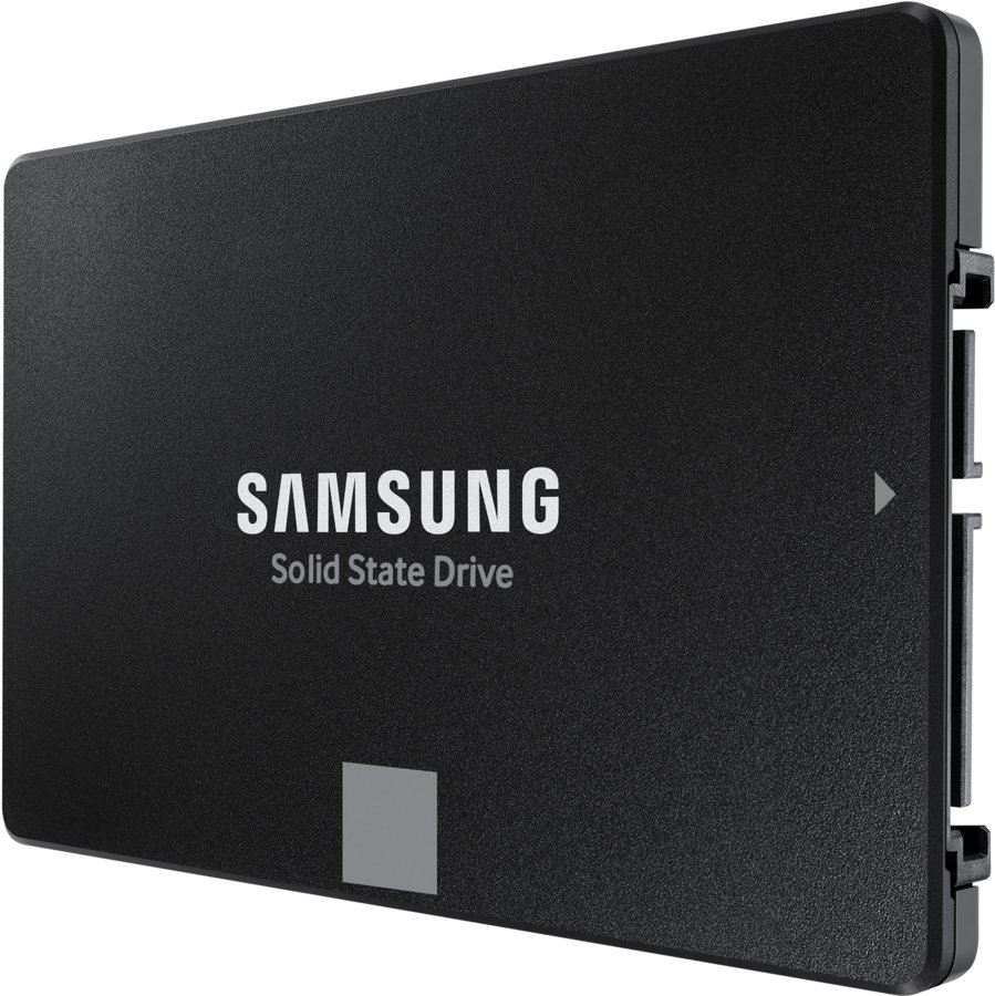 Samsung 870 EVO 1TB SSD, 2.5" - Läs: 560 MB, Skriv: 530 MB, 5 år garanti - 2