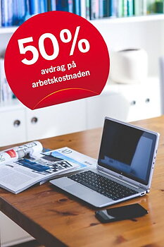 Hembesök, timdebitering, efter första timmen (pris inkluderar RUT -50% avdrag)