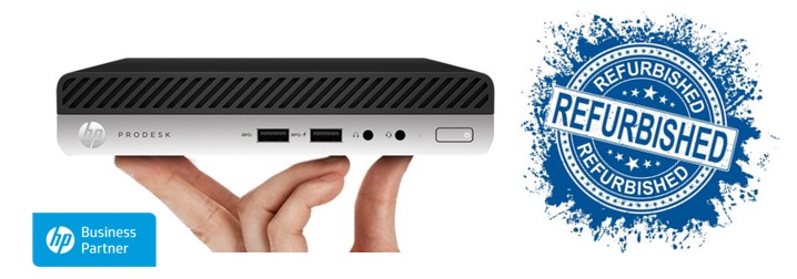 HP Prodesk mini stationär dator  - Refurbished  | Intel i5 processor  | 8GB RAM | 240GB SSD | 1 års garanti
