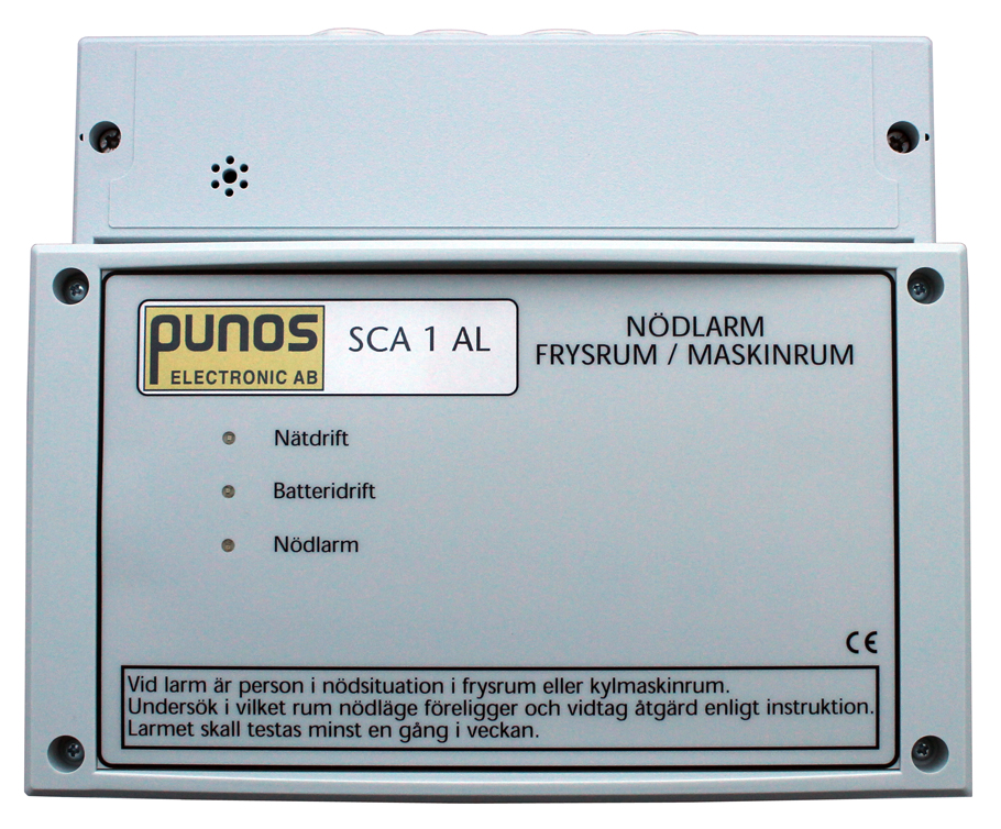 Cold room trapped person alarm SCA 1 AL - 2