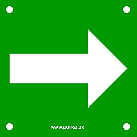 Arrow sign