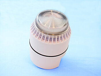 White flashing light with siren