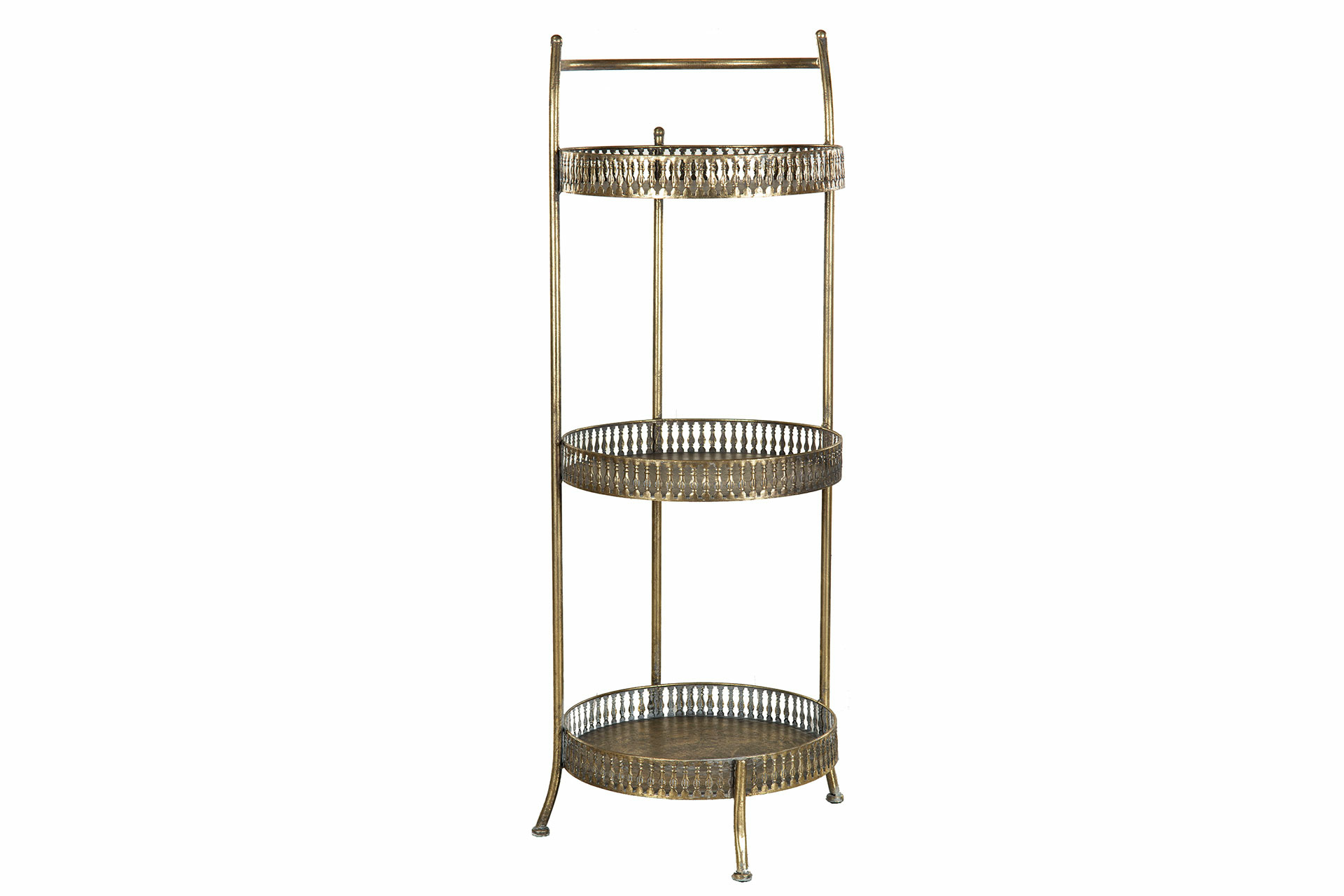 Drink table Gold Brown - 42x100 cm - 2