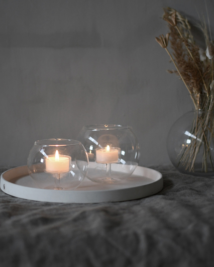 Lantern - Lantern Clear glass - Glass - Large - 4