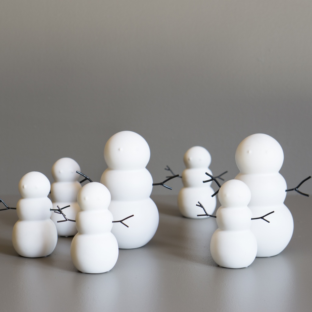 Snowman - Small - 11 cm - DBKD - 5