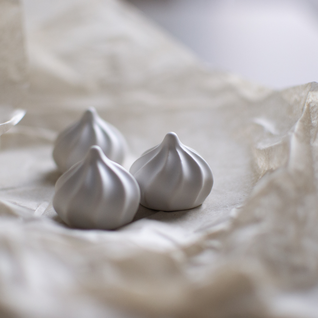 Meringue - White - 7 cm - 6