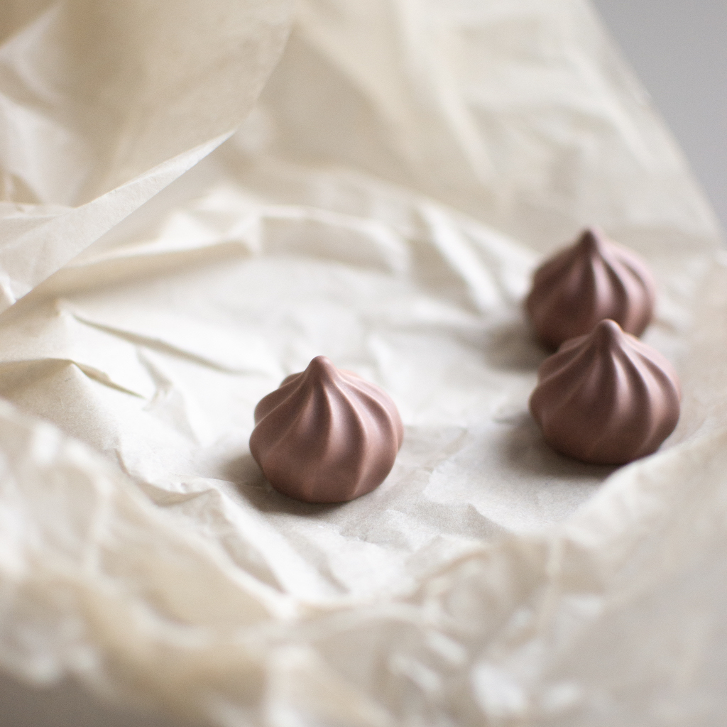 Meringue - Apricot - 7 cm - 6