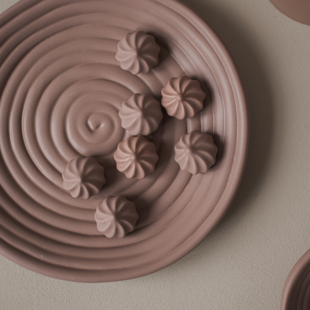 Meringue - Apricot - 7 cm - 2