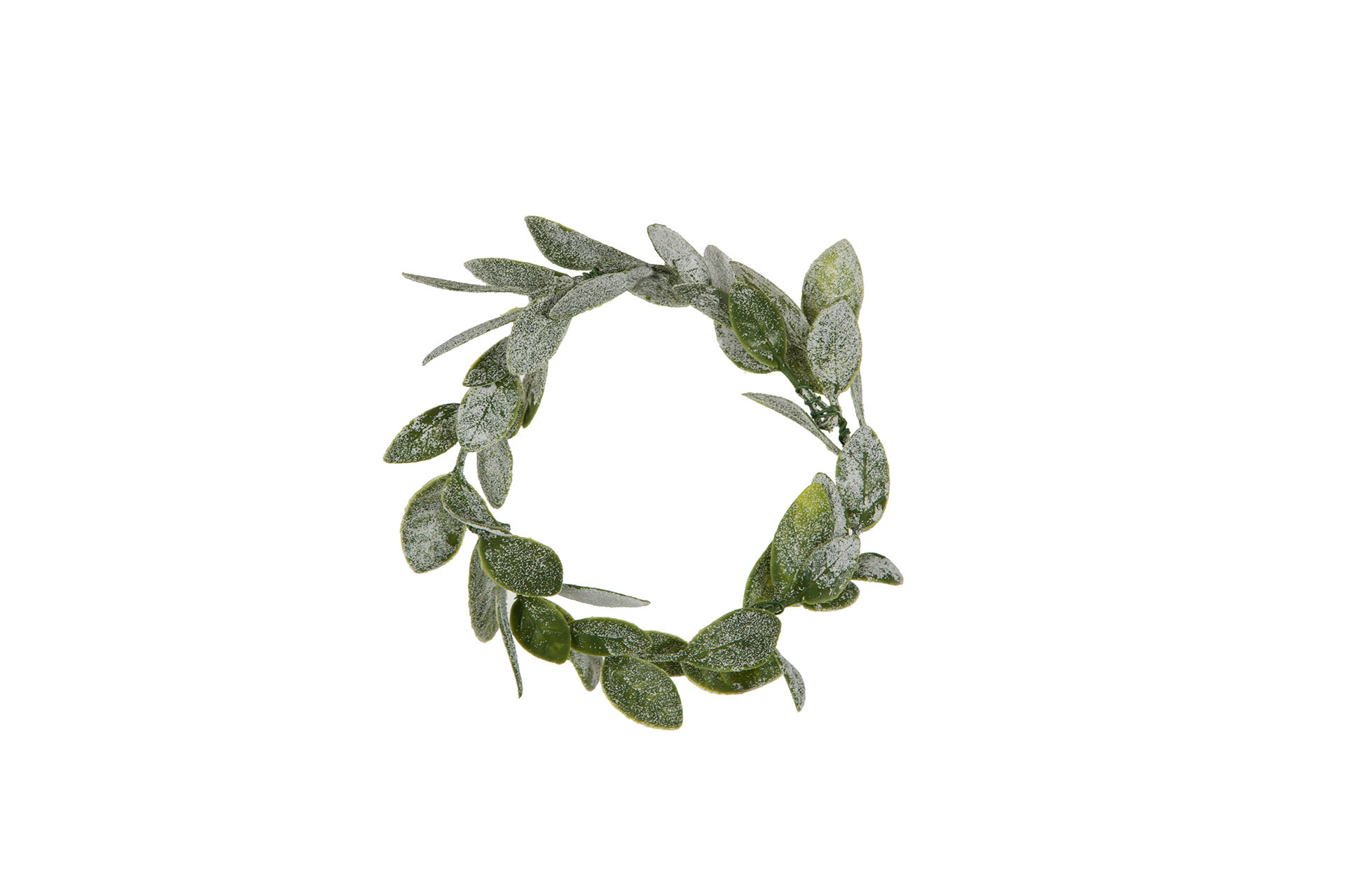 Krans Rimfrost Löv - Ø8 cm - 2