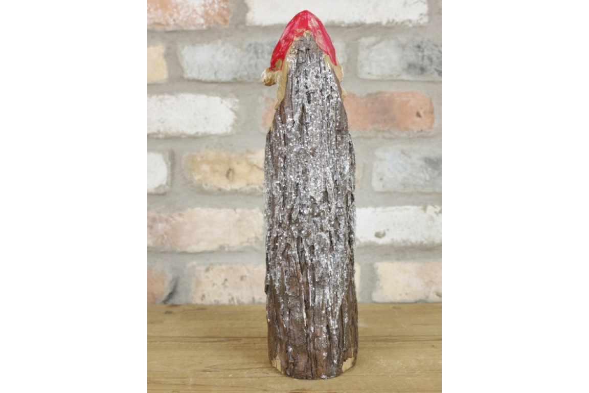 Gnome - Carved/Sculpted - Wood - Polyresin - 31 cm - 4