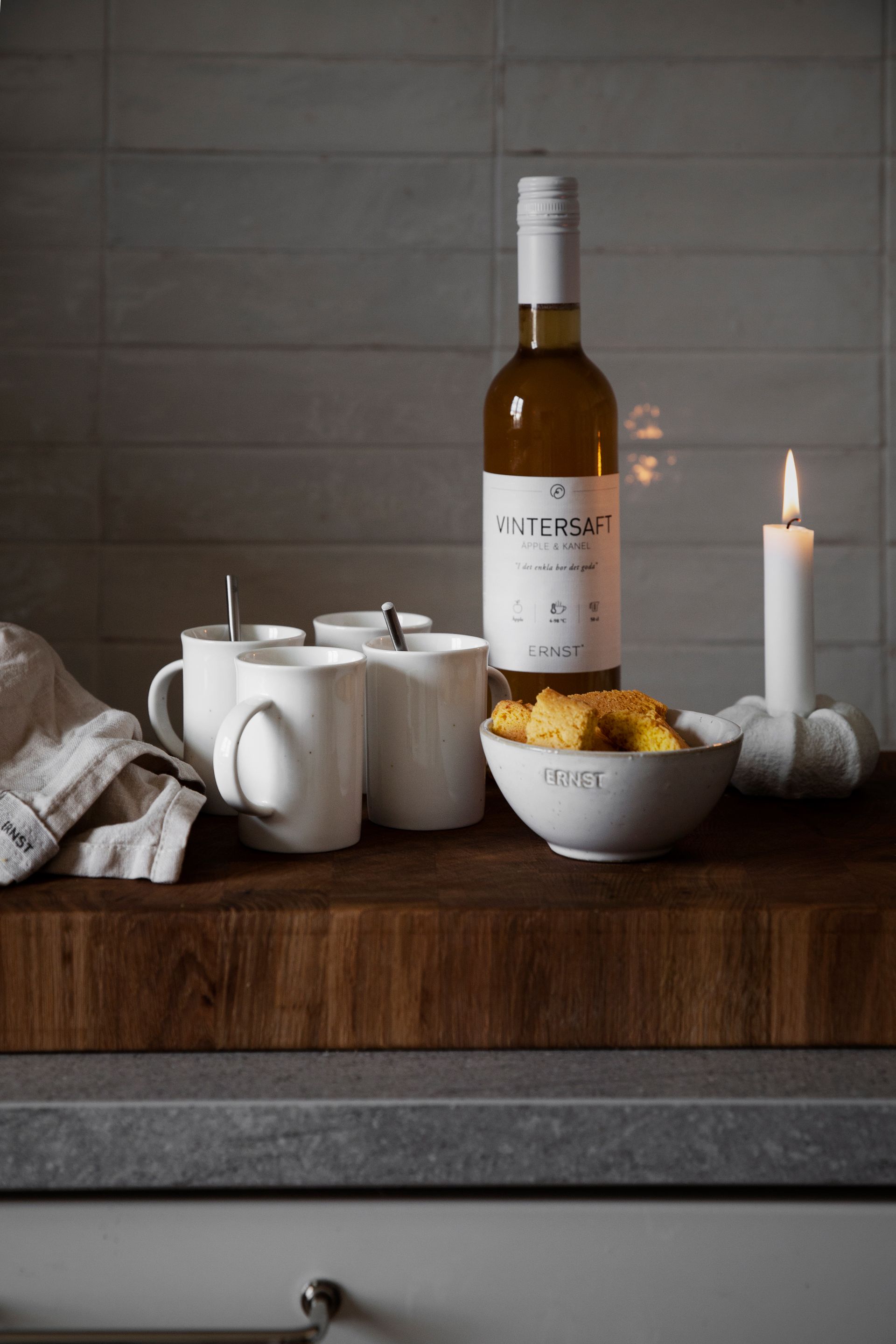 ERNST Mulled Wine Mug Stoneware - Vanilla