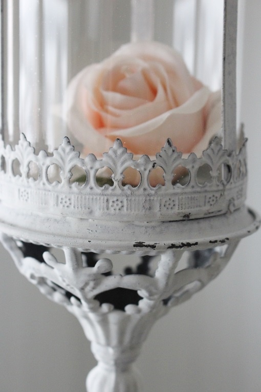 HANGING LANTERN / LANTERN ANTIQUE WHITE - 6