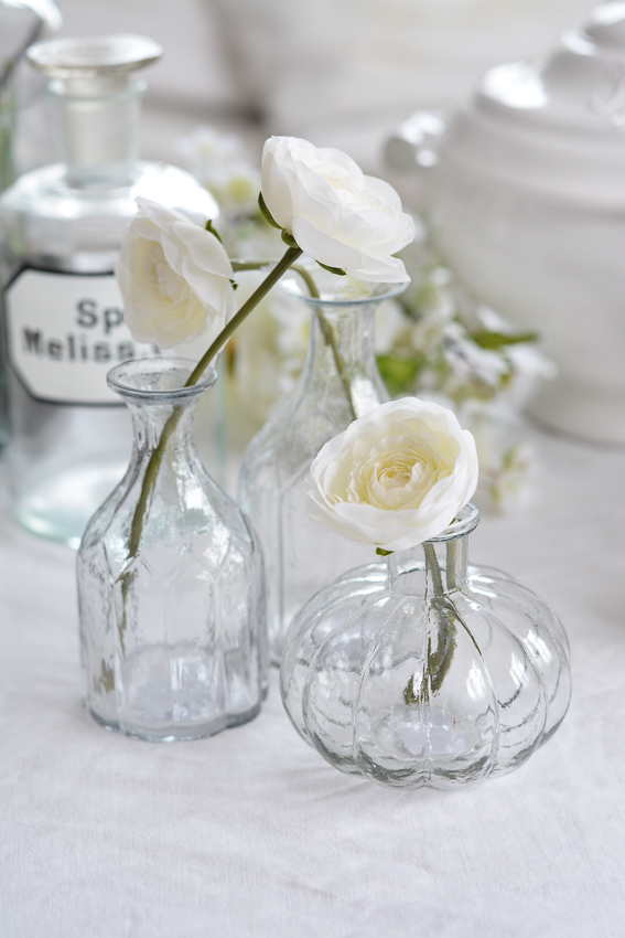 Glasvas - Flaska - 16x8 cm - 2