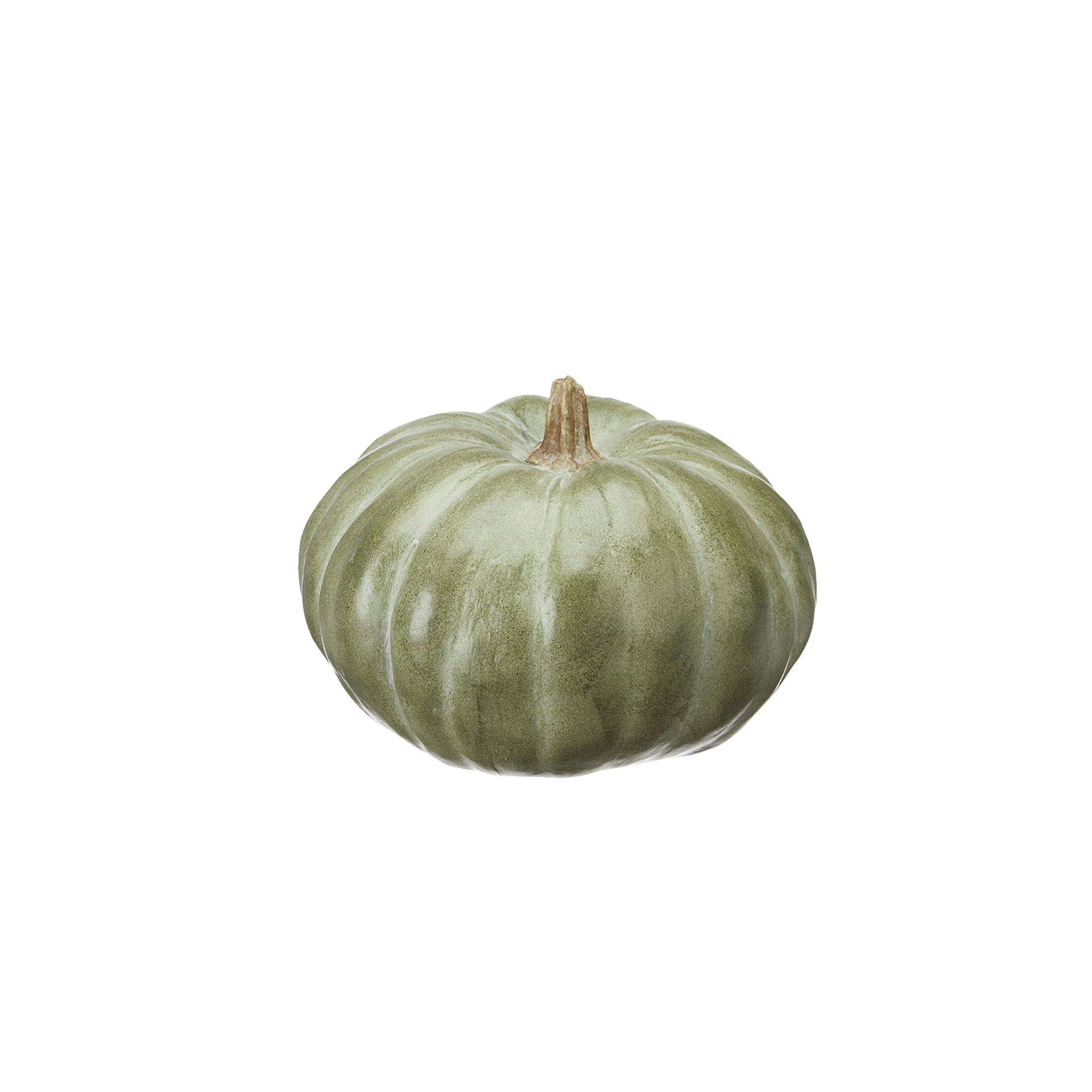 Pumpa - Dekorationspumpa - Grön - 18x15 cm - 3