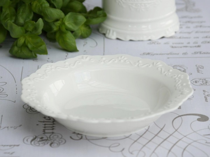 Djup tallrik Provence Ø21 cm Porslin - Vit - 2
