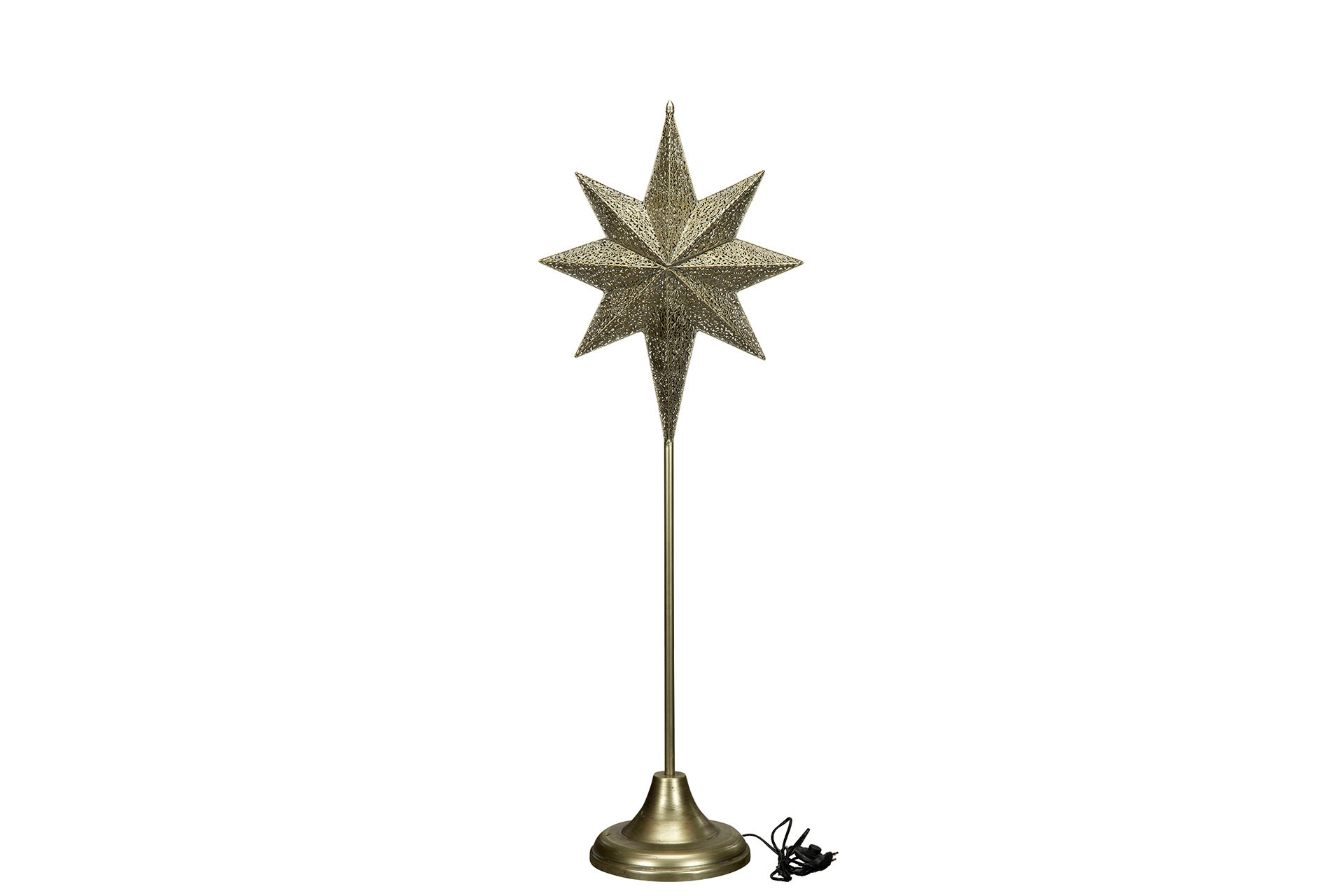 Golvstjärna - Adventsstjärna - El Champagne - 49x30x140 cm - 2