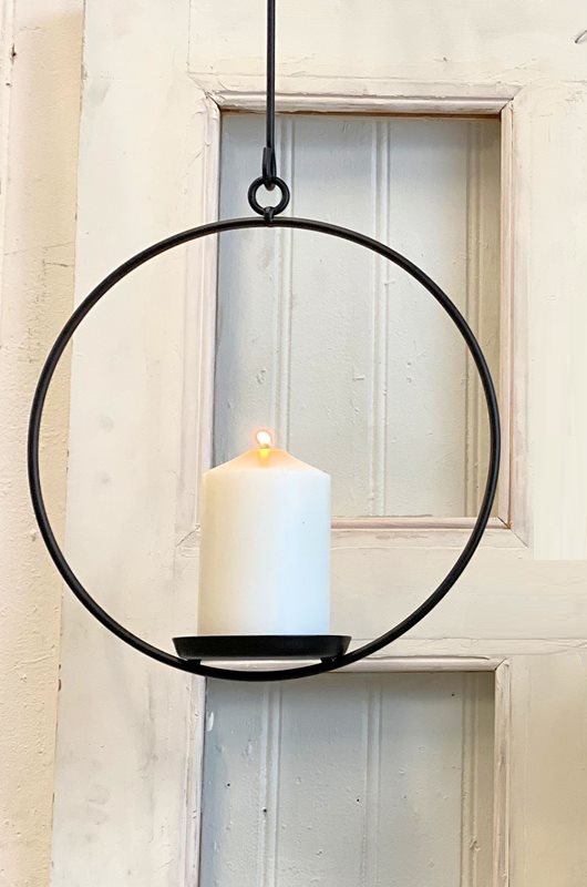 Light ring for block candles or pots, incl. hanging mechanism - Ø 45 cm - 4