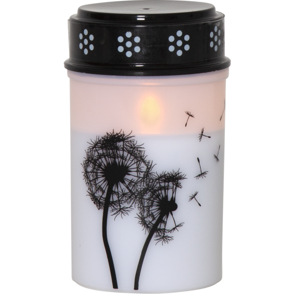 LED Grave Candle Dandelion - 4