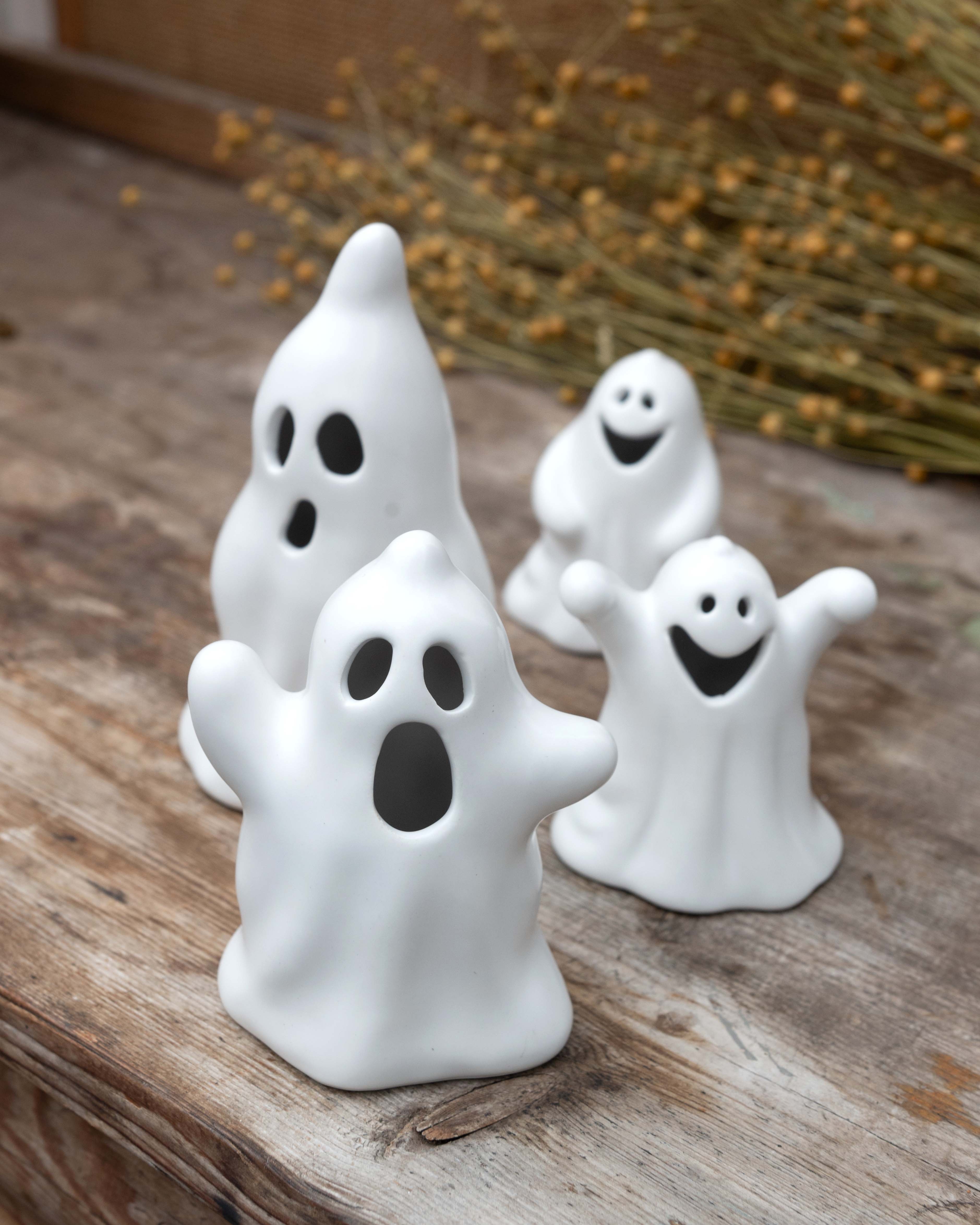 Spöke - Ghost - Vit - Medium - 2-pack
