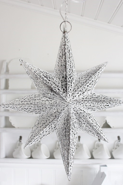 Star - Advent star Electric - Antique white 49.5x43x10 cm - 6