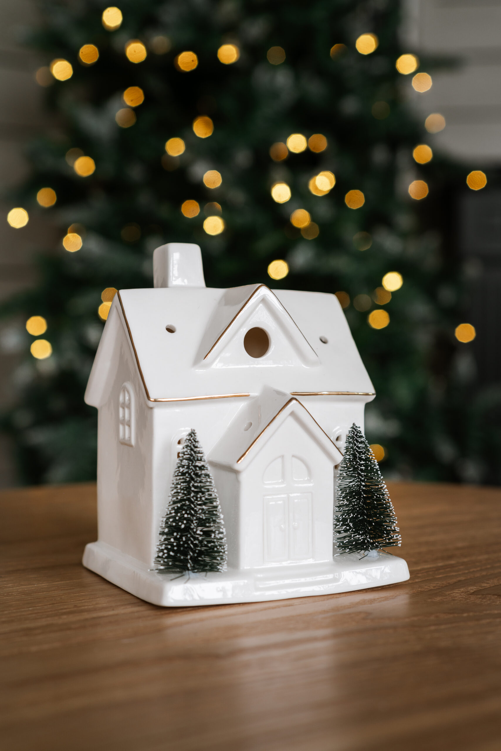 House lantern - House - Lighting - Ceramic - Battery operated
