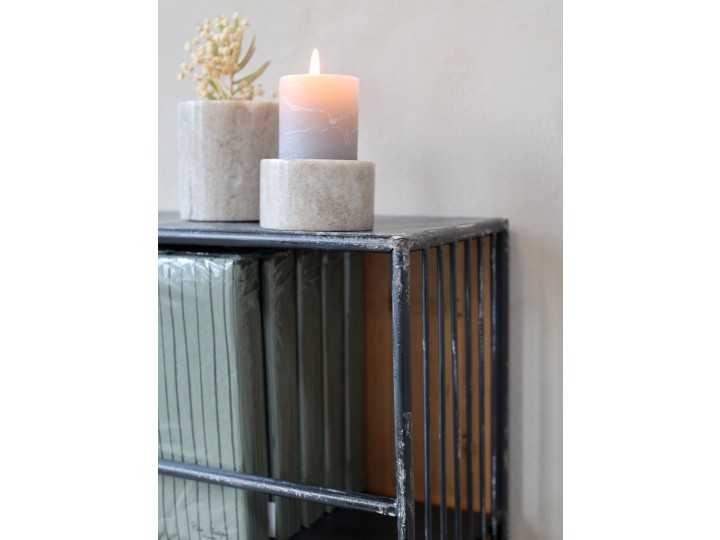Cabinet - Display - Antique black - Metal - 136 cm - 2