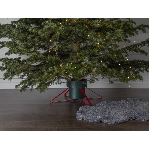 Julgransfot Grön/Röd
