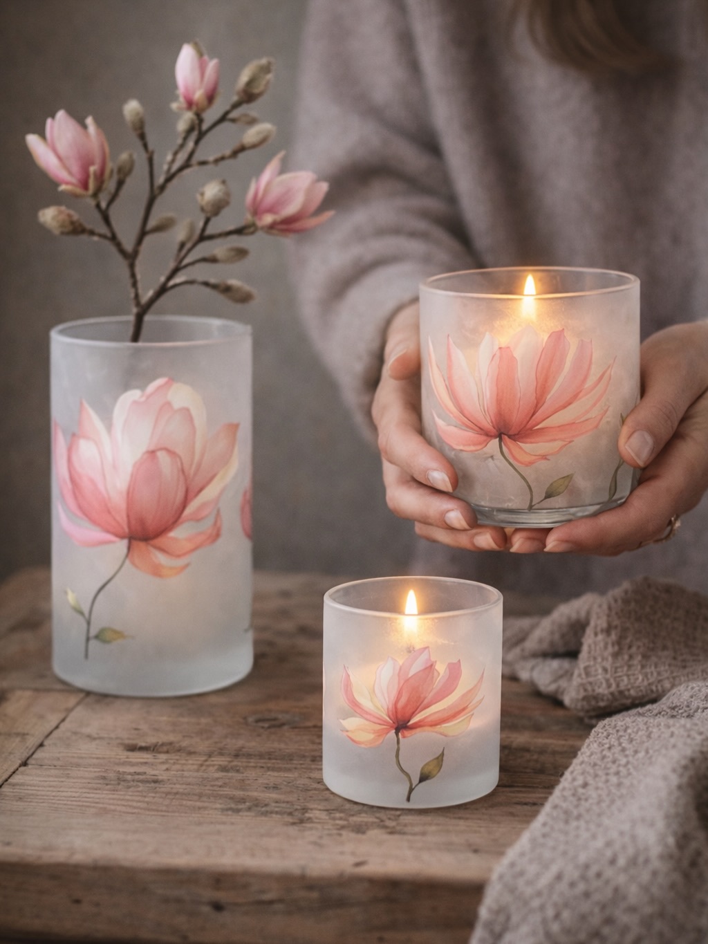 Magnolia Lantern - Vase - Medium - 2