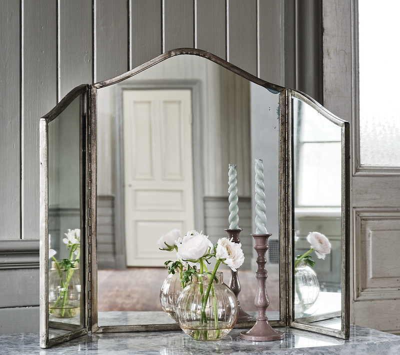 3-piece mirror - Antique silver - 6