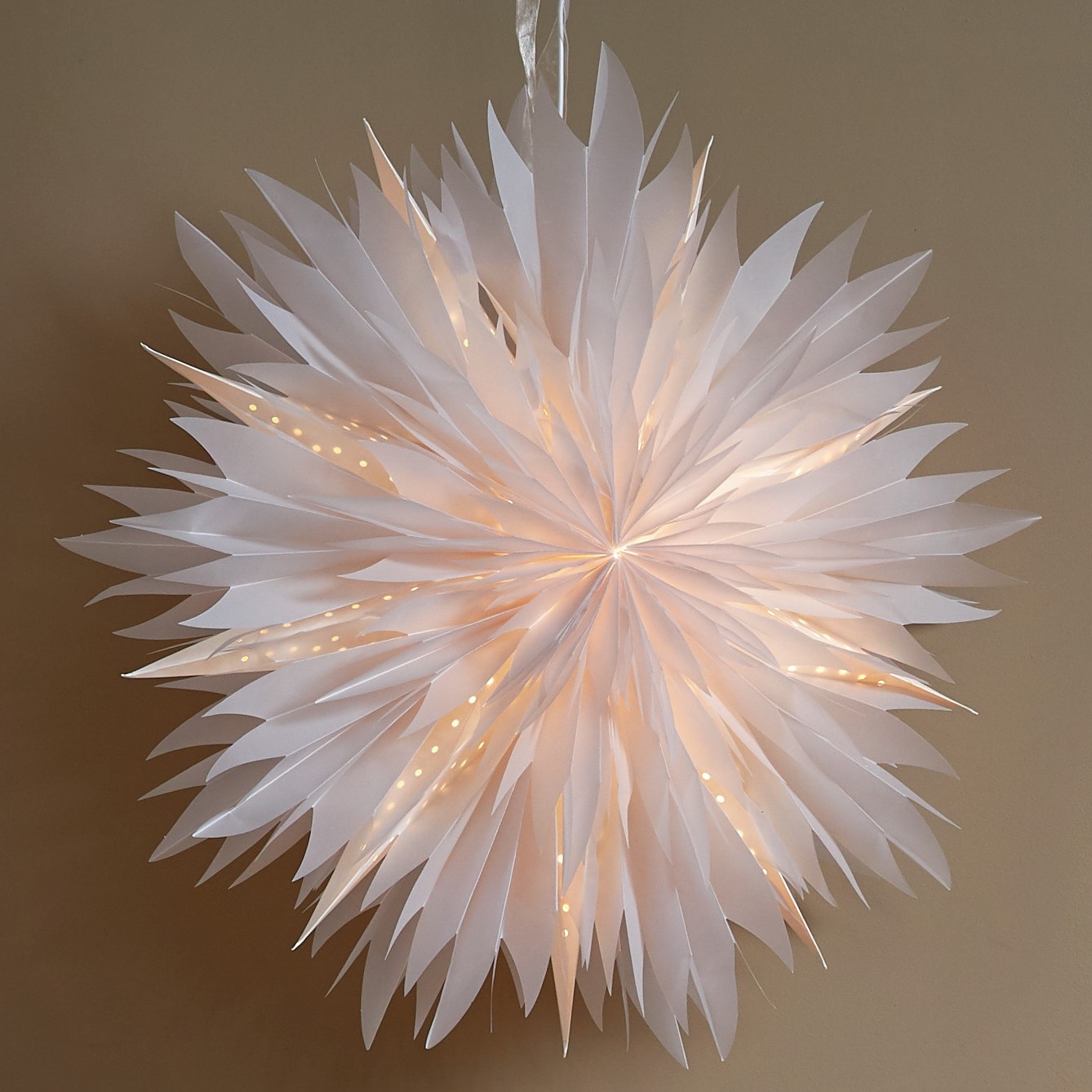 Advent star - Star - 60 cm - White - Dis - 3