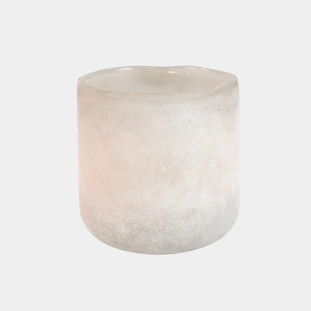 Lantern - Candlestick - Frost - White - 12 cm - 3