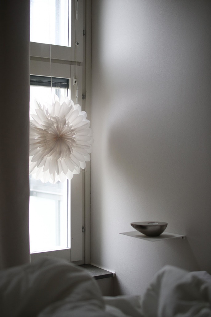 Adventsstjärna - Stjärna Lotus - 60 cm - Vit - Watt & Veke - 2